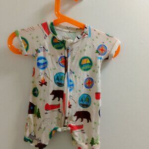 "Play By Little Sleepies" The Great Outdoors Romper